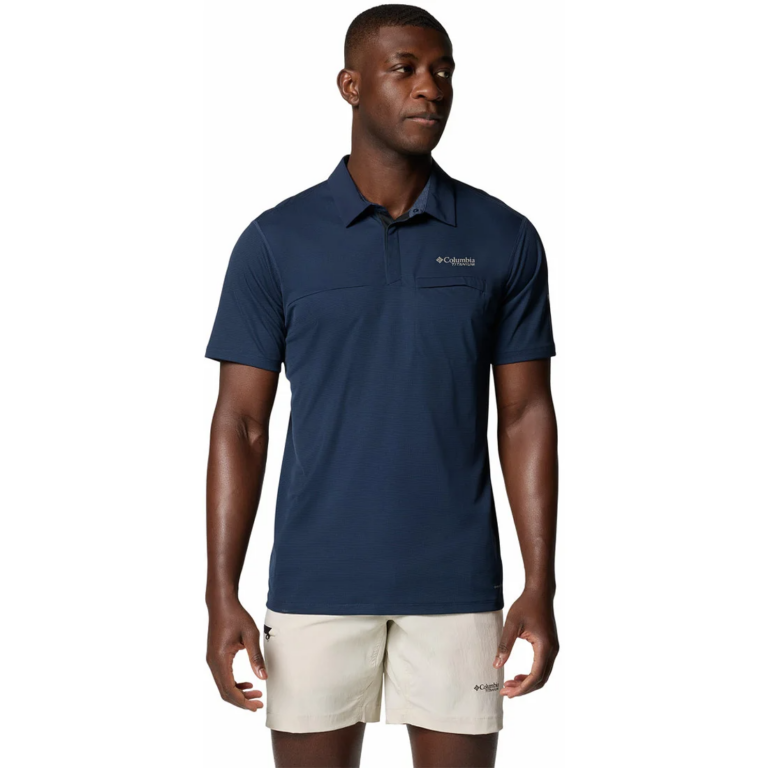 חולצת פולו קצרה לגברים Cirque River Pro Polo Columbia