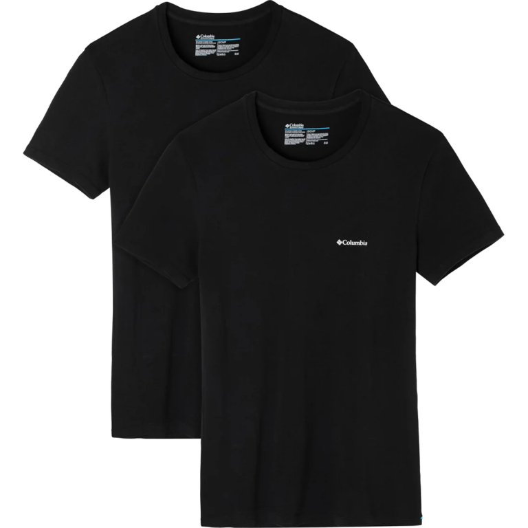 מארז שתי חולצות לגברים Cotton Stretch Crew Neck T 2-pk Columbia