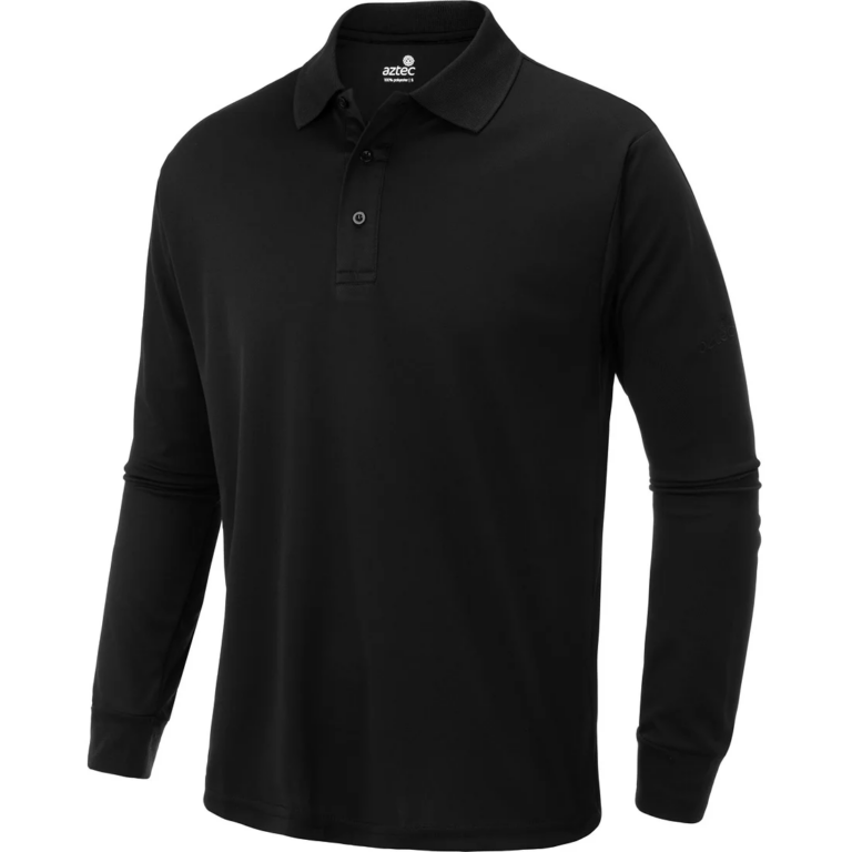 חולצת פולו ארוכה לגברים Darco Polo II L/S M Aztec